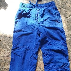 Boys blue lined pants